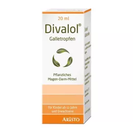 DIVALOL Žlčové kvapky, 20 ml