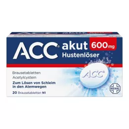 ACC akut 600 šumivých tabliet, 20 ks