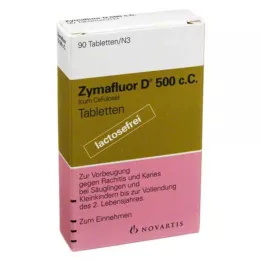 ZYMAFLUOR D 500 C C tablety, 90 ks