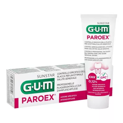 GUM Paro.ex 0,12% CHX Gél na zuby 75 ml Gél na zuby, 75 ml