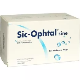 SIC OPHTAL váš zrak Očné kvapky, 60x0,6 ml