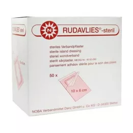 RUDAVLIES-steril obväz 6x10 cm, 50 hodín
