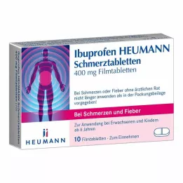 IBUPROFEN Heumann tablety proti bolesti 400 mg, 10 ks