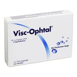 VISC OPHTAL Očný gél, 3x10 g