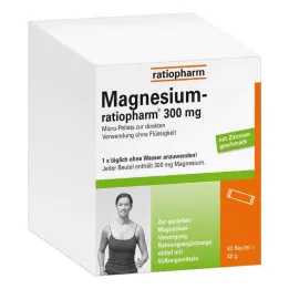 MAGNESIUM-RATIOPHARM 300 mg mikropelety s granulami, 40 ks