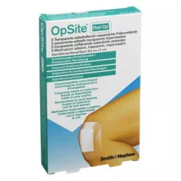 OPSITE Stĺpik-OP 5x6,5 cm obväz, 5 ks