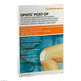 OPSITE Stĺpik-OP 8,5x9,5 cm obväz, 5 ks