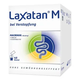 Laxatan M granulát na prípravu perorálnej suspenzie, 48 kusov