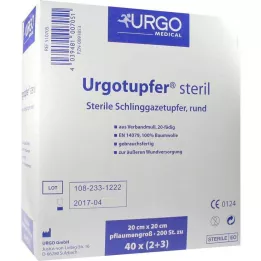 URGOTUPFER veľkosti slivky sterilné 2+3, 200 ks