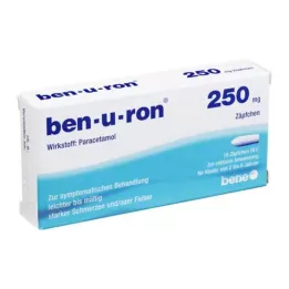 BEN-U-RON 250 mg čapíky, 10 ks