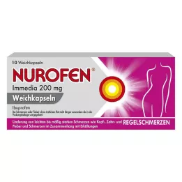 NUROFEN Immedia 200 mg mäkké kapsuly, 10 ks