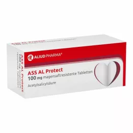 ASS AL Protect 100 mg gastrorezistentné tablety, 100 ks