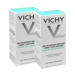 Vichy deodorant krém regulujúci, 2x30 ml