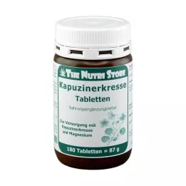 KAPUZINERKRESSE TABLETY, 180 ks