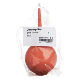 Ušná striekačka veľká 90 g guma, 1 ks