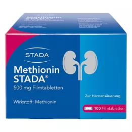 METHIONIN STADA 500 mg filmom obalené tablety, 100 ks