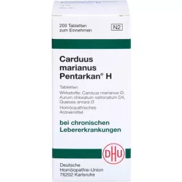CARDUUS MARIANUS PENTARKAN H tablety, 200 ks