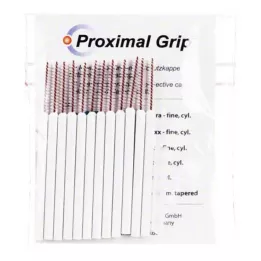 PROXIMAL Grip jemná biela medzizubná kefka, 12 ks