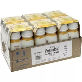 FRESUBIN ORIGINAL DRINK Vanilková fľaša na pitie 6X4X200 ml