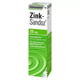 ZINK SANDOZ Šumivé tablety, 20 ks