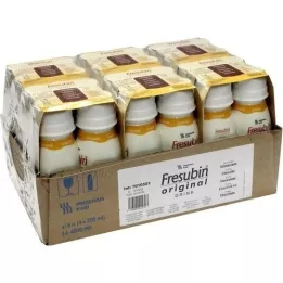 FRESUBIN ORIGINAL DRINK Čokoládová fľaša na pitie 6X4X200 ml