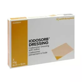 IODOSORB Dresing, 3X10 g