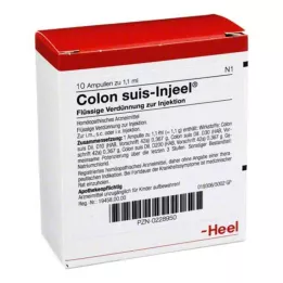 COLON SUIS Injeel ampulky, 10 ks