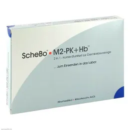 Kombinovaný skríningový test rakoviny hrubého čreva Schebo M2-PK + Hb 2 in1, 1 ks