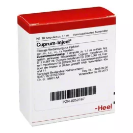 CUPRUM INJEEL Ampulky, 10 ks
