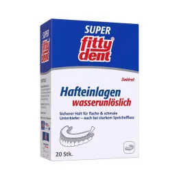 FITTYDENT Super adhezívne podložky Comfort, 20 ks
