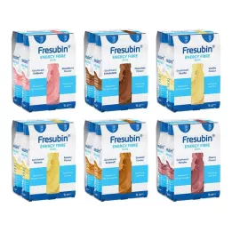 FRESUBIN ENERGY Vláknina DRINK Zmesové kartónové fľaše na pitie 6x4x200 ml