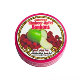 ECHT SYLTER Malinovo-jablkové bonbóny bez cukru, 70 g