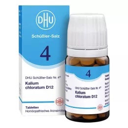 BIOCHEMIE DHU 4 tablety Kalium chloratum D 12 tabliet, 80 ks