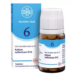 BIOCHEMIE DHU 6 tabliet Kalium sulfuricum D 12 tabliet, 80 ks