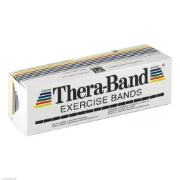 THERA BAND Cvičebný pás 5,5 m stredne silný červený, 1 ks