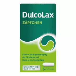 DULCOLAX Čapíky, 6 ks