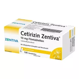 CETIRIZIN Zentiva 10 mg filmom obalené tablety, 100 ks