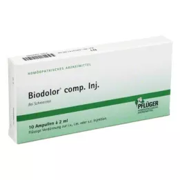BIODOLOR komp.Injekčné ampulky, 10X2 ml