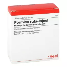 FORMICA RUFA INJEEL Ampulky, 10 ks