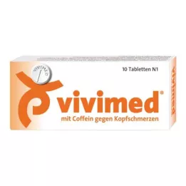 VIVIMED s kofeínom tablety proti bolesti hlavy, 10 ks