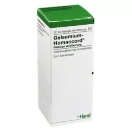 GELSEMIUM HOMACCORD Kvapky, 30 ml