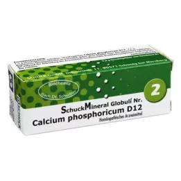 SCHUCKMINERAL Globuly 2 Calcium phosphoricum D 12, 7,5 g