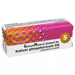 SCHUCKMINERAL Globule 5 Kalium phosphoricum D6, 7,5 g