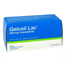 GELUSIL LAC Žuvacie tablety, 100 ks