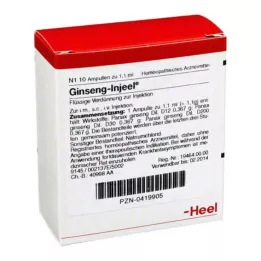GINSENG INJEEL Ampulky, 10 ks