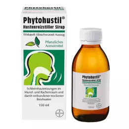 PHYTOHUSTIL Sirup na potlačenie kašľa, 150 ml