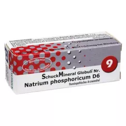 SCHUCKMINERAL Globule 9 Natrum phosphoricum D6, 7,5 g