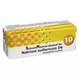SCHUCKMINERAL Globuly 10 sodíka sulfuricum D6, 7,5 g