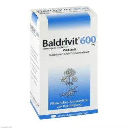 BALDRIVIT 600 mg pokryté tablety, 50 hodín