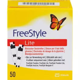 FREESTYLE LITE TEST pásiky bez kódovania, 50 hodín
